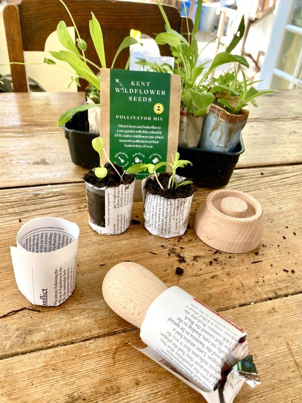 Paper Pot Maker Instructions - Kent Wildflower Seeds