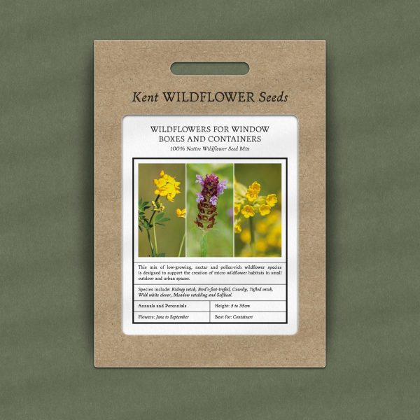 Wildflower seed mix for window boxes and container planting
