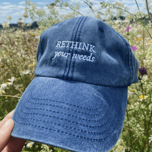 rethink your weeds garden cap