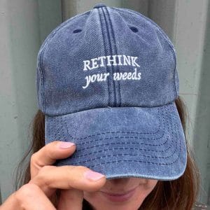 Rethink your weeds cap vintage denim